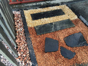 Bordillo Pizarra separador, piqueta o bordura de pizarra jardin Acabado Natural, Antideslizante, Aspecto Monocolor, Barato, Bordillos, Caminos, Colores Negros, Colores Oscuros, Espacio exterior, Espacio público, Exclusivo, Exteriores, Jardin, Piedra, Piedra natural, Piquetas, Pizarra, Senderos, Top Ventas, Vallas