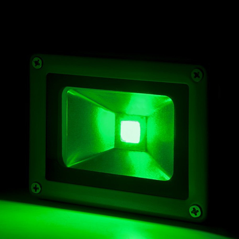 Proyector LED 10W 850Lm IP65 Brico Verde — Vetonek