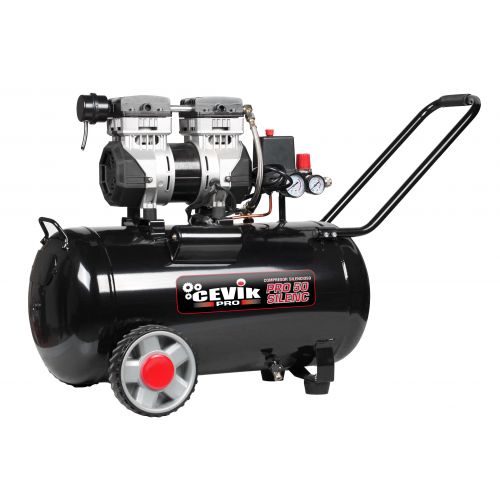 Compresor ultrasilencioso sin aceite 50 L Cevik Pro - Vetonek