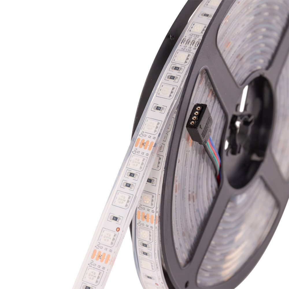 Tira de 60 LEDs 72W 4.000Lm SMD5050 12VDC IP68 RGB Sumergible x5M — Vetonek (6)