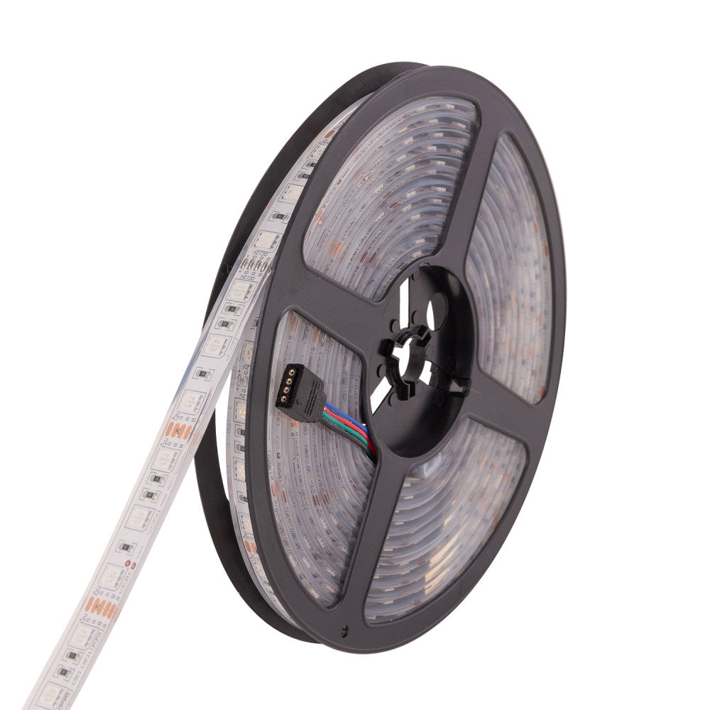 Tira de 60 LEDs 72W 4.000Lm SMD5050 12VDC IP68 RGB Sumergible x5M — Vetonek (7)
