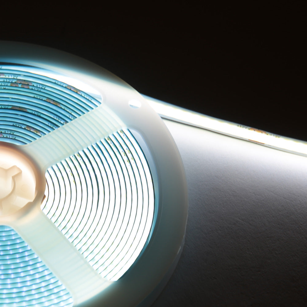 Tira de 320 LEDs/M 50W 5.000Lm CRI90 6000ºK COB 12VDC IP20 8mm Ancho x5M — Vetonek (5)