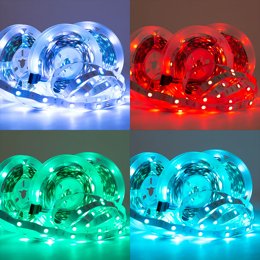 Kit Tira 108W 4.500Lm 450 LEDs 15 metros RGB Blister Transformador, Controlador, Control Remoto IP20 — Vetonek (2)