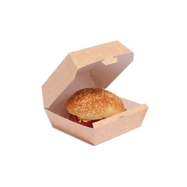 Caja de hamburguesa Kraft mediana - Pack de 50 unidades Vetonek