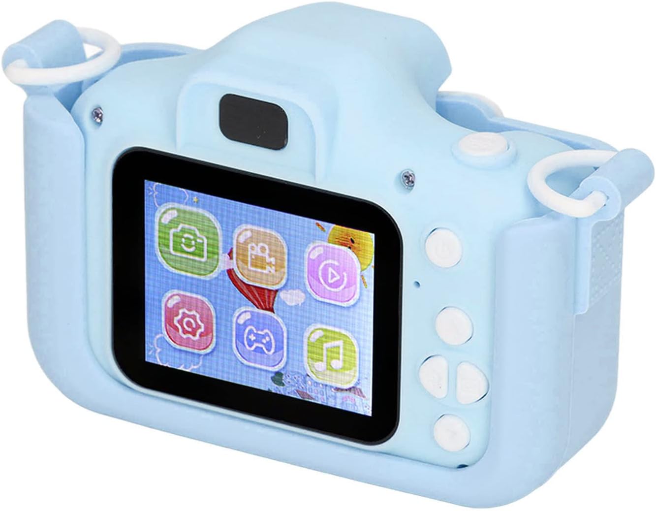 Cámara para Niños 20MP HD 2.0” + Tarjeta 32GB – Azul y Rosa, Compacta y Divertida - Vetonek