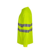 Camiseta de algodón manga larga Velilla 305614 en naranja flúor - Vetonek