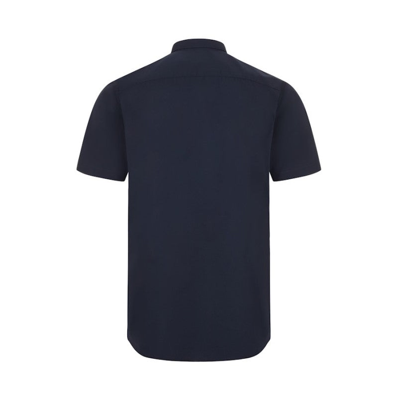 Camisa de manga corta Velilla 405008 en blanco - Vetonek