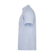Camisa cuello mao manga corta negra Velilla 405012S - Vetonek