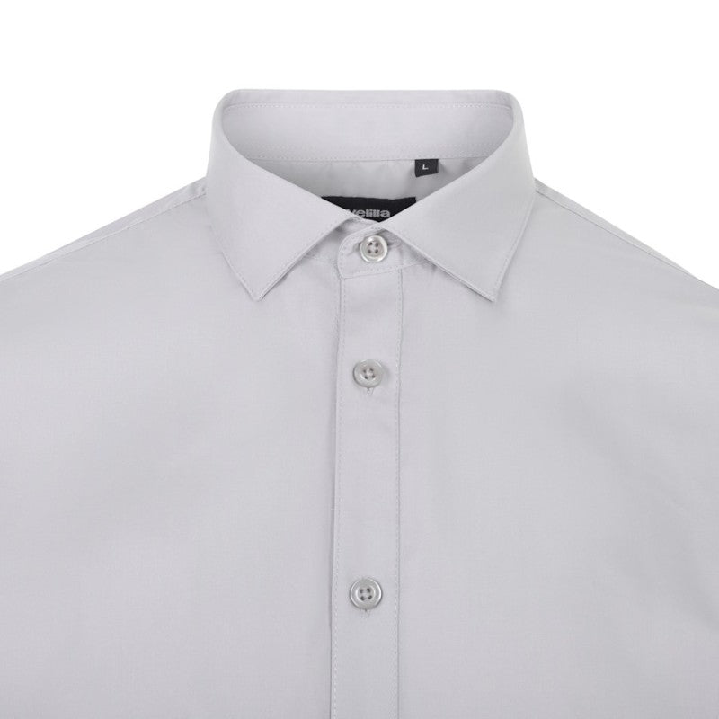 Camisa de popelín de manga larga para hombre Velilla 405009 - Vetonek