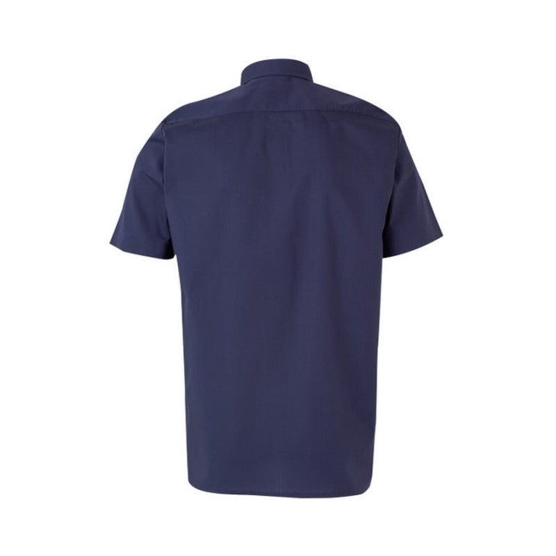 Camisa de manga corta Velilla 522 vista de espalda - Vetonek