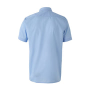 Camisa de manga corta Velilla 522 en gris - Vetonek