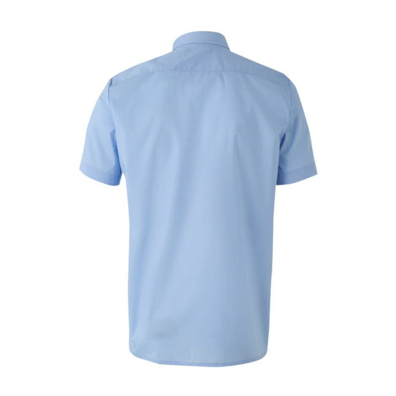 Camisa de manga corta Velilla 522 en gris - Vetonek