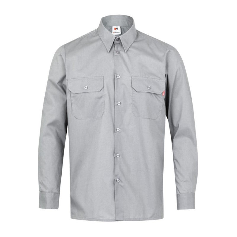Camisa de manga larga Velilla 520 en azul marino - Vetonek
