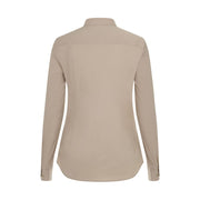 Camisa cuello mao manga larga de mujer blanca Velilla 405015S - Vetonek
