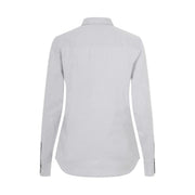 Detalle de cuello y puño de la camisa Oxford de mujer Velilla 405005S - Vetonek