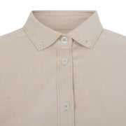Camisa Oxford stretch celeste de mujer Velilla 405005S - Vetonek