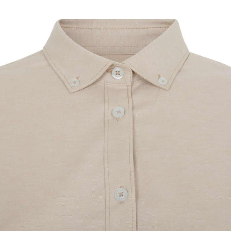 Camisa Oxford stretch celeste de mujer Velilla 405005S - Vetonek