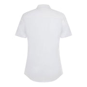 Camisa Oxford stretch de mujer, vista lateral, Velilla 405025S - Vetonek