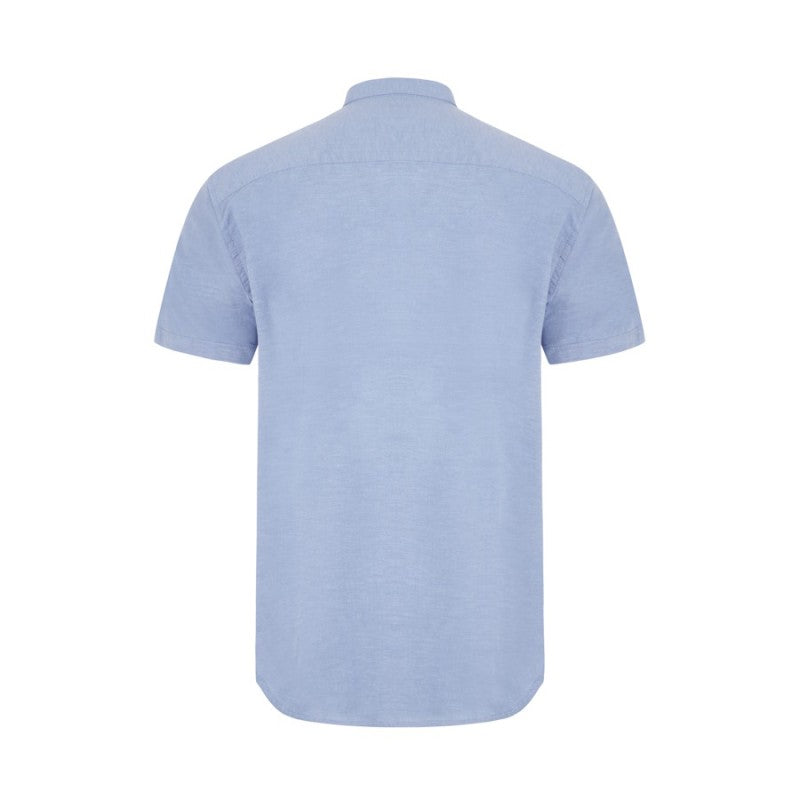 Camisa Oxford stretch de manga corta para hombre Velilla 405024S - Vetonek