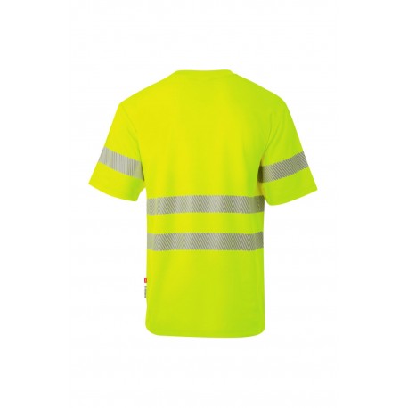 Espalda de la camiseta de algodón de alta visibilidad Velilla 305508 - Vetonek