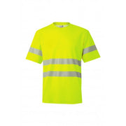 Detalle de la cinta reflectante segmentada de la camiseta Velilla 305508 - Vetonek