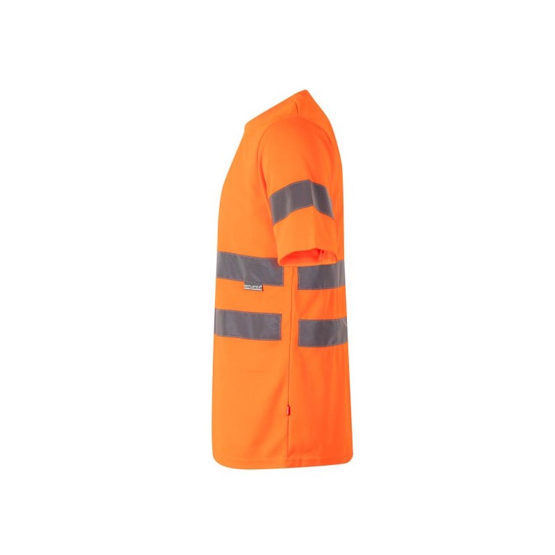 Camiseta técnica Velilla 305602 en amarillo flúor - Vetonek