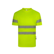 Camiseta reciclada GRS de alta visibilidad manga corta Velilla 305632 - Vetonek