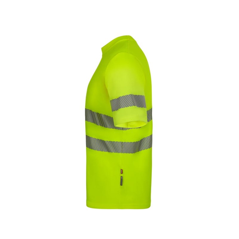 Camiseta reciclada Velilla 305632 en naranja flúor - Vetonek