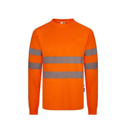 Camiseta reciclada GRS de alta visibilidad manga larga Velilla 305634 - Vetonek