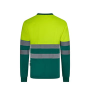 Puños de canalé de la camiseta reciclada bicolor Velilla 305635 - Vetonek