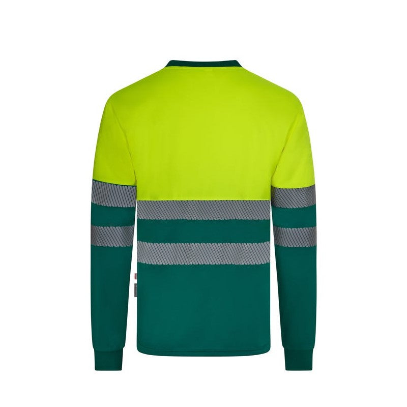 Puños de canalé de la camiseta reciclada bicolor Velilla 305635 - Vetonek