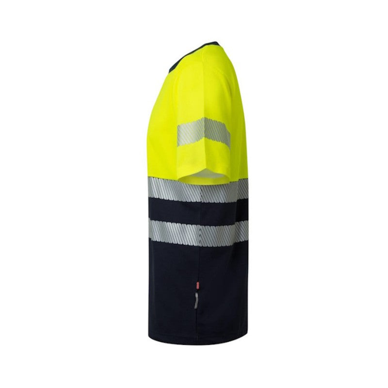 Cuello de canalé a contraste de la camiseta Velilla 305509 - Vetonek