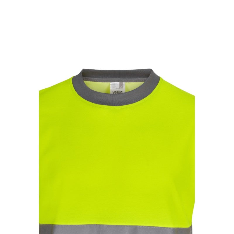 Cuello de canalé a contraste de la camiseta Velilla 305613 - Vetonek