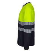 Cuello de canalé a contraste de la camiseta Velilla 305615 - Vetonek