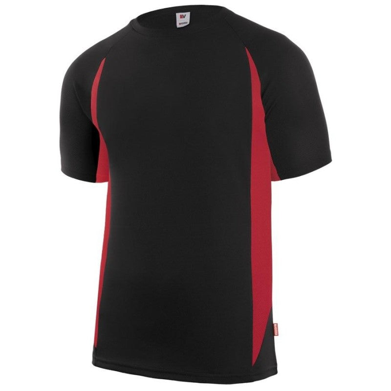 Camiseta técnica bicolor Velilla 105501 combinación azul marino - Vetonek