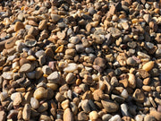 Canto rodado Río Caramelo Vetonek piedra jardin