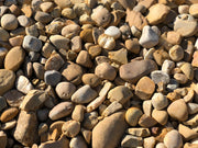 Canto rodado Río Caramelo Vetonek piedra jardin