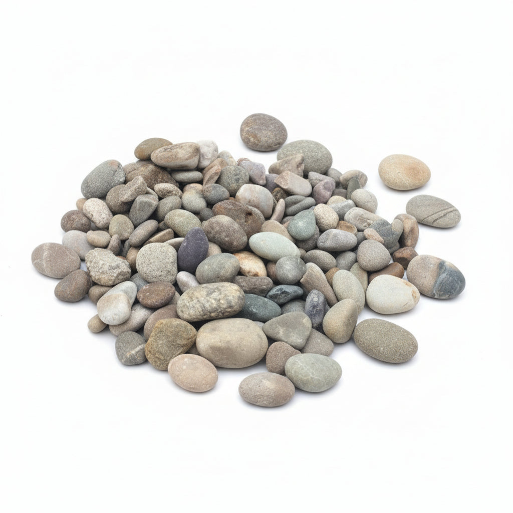 Canto rodado Rio Gris Vetonek 12-24 mm.