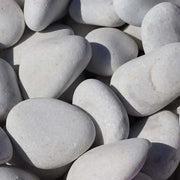 Bolos decorativos blancos para jardin
