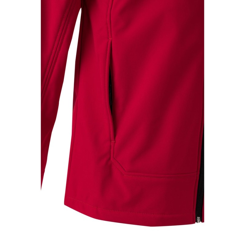 Detalle del forro polar de la cazadora soft shell Velilla 206005 - Vetonek