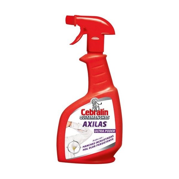 Cebralín Quitamanchas para Axilas 300+100 ml, Caja 6 Uds Vetonek