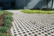 Detalle de la celosía Pavicésped Obanos