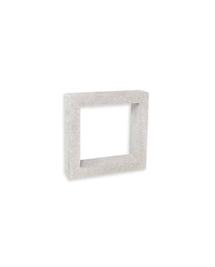 Claustra en Béton Blanc - Ventilation et Intimité au Jardin