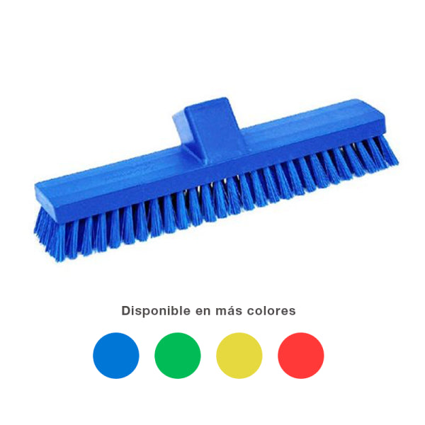Cepillo Higiénico Alimentario para Suelos - Fibra Corta PBT 40 cm Vetonek