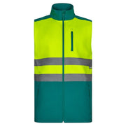 Chaleco soft shell bicolor de alta visibilidad Velilla 305906 - Vetonek