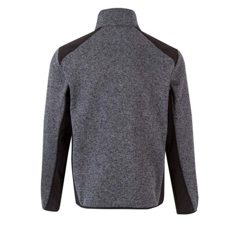 Chaqueta de punto afelpado Velilla 206008 vista de espalda - Vetonek
