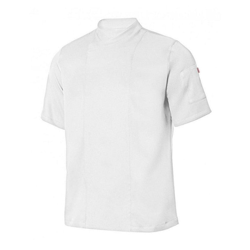 Chaqueta de cocina de manga corta en microfibra Velilla 405209 - Vetonek