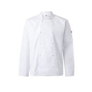 Chaqueta de cocina de manga larga con automáticos Velilla 405206 - Vetonek