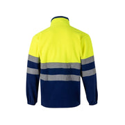 Chaqueta polar bicolor Velilla 183 con amarillo flúor - Vetonek