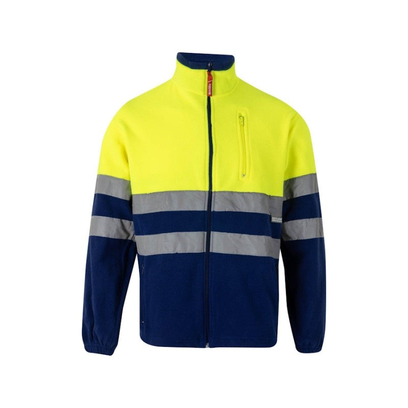 Chaqueta polar bicolor de alta visibilidad Velilla 183 - Vetonek